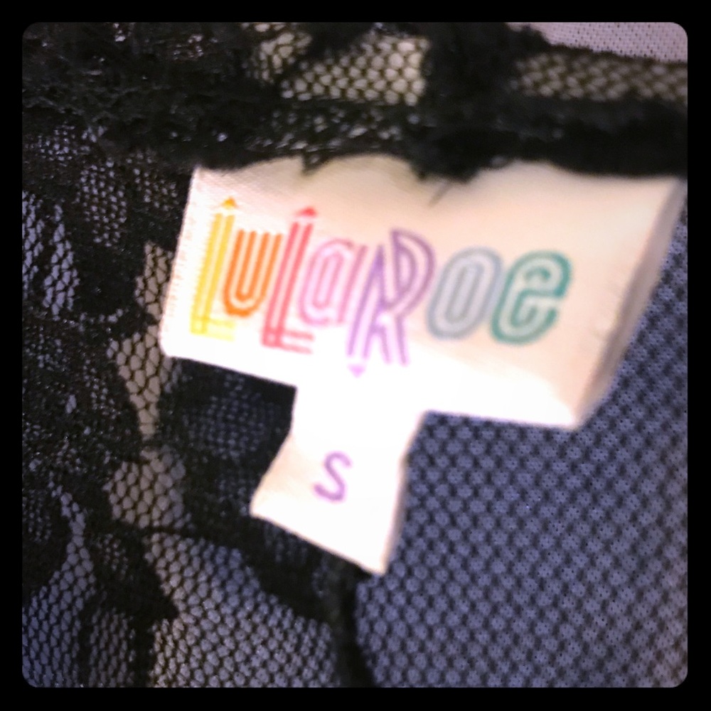 LulaRoe Black Lace